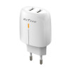 Зарядно за смартфон DeTech DE-32 18W USB Бял 40324